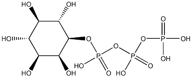 D-myo-Inositol 1-triphosphoric acid 구조식 이미지