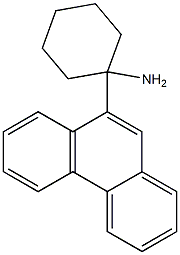 1-(9-Phenanthrenyl)cyclohexanamine 구조식 이미지