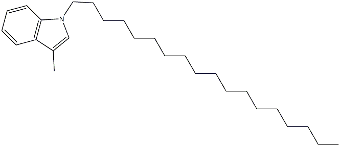 3-METHYL-1-OCTADECYL-1H-INDOLE Structure