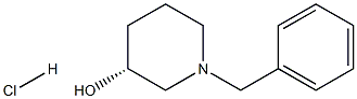 (R)-1-Benzyl-3-hydroxypiperidine hydrochloride, 97% Structure