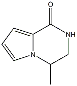 4-METHYL-3,4-DIHYDROPYRROLO[1,2-A]PYRAZIN-1(2H)-ONE 구조식 이미지