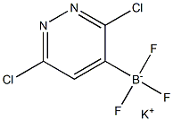 Potassium (3,6-dichloropyridazin-4-yl)trifluoroboranuide 구조식 이미지