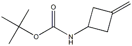 (3-Methylenecyclobutyl)carbamic acidtert-butyl ester 구조식 이미지