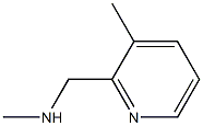 N-Methyl(3-methyl-2-pyridinyl)methanamine 구조식 이미지