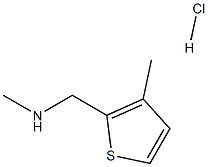 Methyl-(3-methyl-thiophen-2-ylmethyl)-aminehydrochloride 구조식 이미지