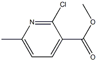 methyl2-chloro-6-methylpyridine-3-carboxylate 구조식 이미지