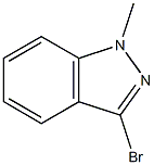 3-Bromo-1-methylindazole Structure
