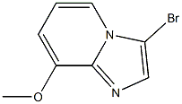 3-bromo-8-methoxyimidazo[1,2-a]pyridine 구조식 이미지