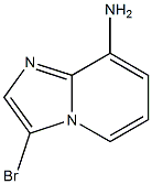 3-bromoimidazo[1,2-a]pyridin-8-amine 구조식 이미지