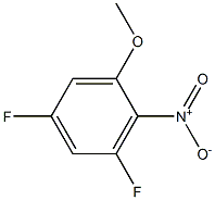 3,5-difluoro-2-nitroanisole Structure