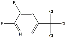 2,3-difluoro-5-trichloromethylpyridine 구조식 이미지