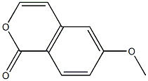 6-methoxy-1H-isochromen-1-one Structure