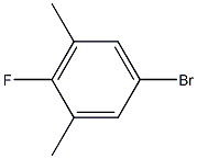 3,5-Dimethyl-4-fluorobromobenzene 구조식 이미지