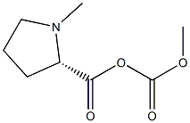 Methoxycarbonyl-N-methyl-L-proline Structure