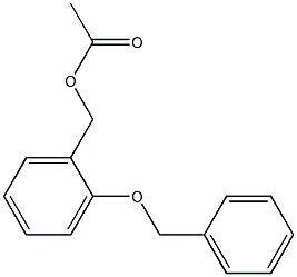 2-Benzyloxybenzyl Acetate Structure