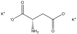 Potassium L-aspartate Structure