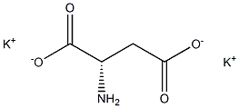 Potassium L-aspartate 구조식 이미지