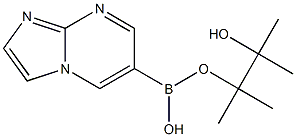 Imidazo[1,2-a]pyrimidine-6-boronic acid pinacol ester Structure