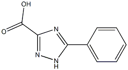 5-Phenyl-1H-1,2,4-triazole-3-carboxylic acid Structure