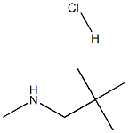 N,2,2-Trimethyl-1-propanamine hydrochloride 구조식 이미지