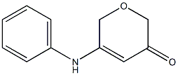 5-(phenylaMino)-2H-pyran-3(6H)-one Structure