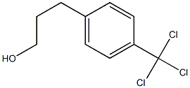 4-chlorodichloromethylphenylpropanol Structure