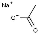 Sodium acetate solution (3MOL/L, pH 5.6, sterile) 구조식 이미지