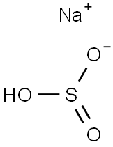 Sodium bisulfite solution (1%) Structure