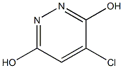 4-chloro-3,6-dihydroxypyridazine 구조식 이미지