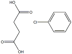 3-chlorobenzenesuccinic acid 구조식 이미지