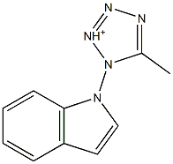 5-methyl-1-indolyltetrazolium 구조식 이미지