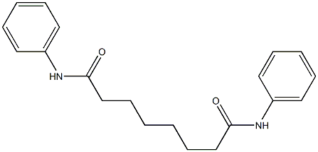 N,N'-diphenyloctanediamide 구조식 이미지