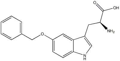 5-benzyloxy-L-tryptophan Structure