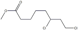 Methyl 6,8-dichlorooctanoate Structure