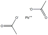 Lead acetate test solution 구조식 이미지