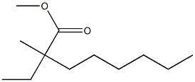 Hexyl dimethyl butyrate Structure