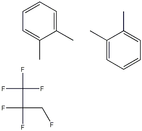 Di-o-xylene hexafluoropropane Structure