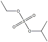 Isopropyl ethyl sulphate Structure