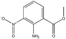 Methyl 3-nitro-2-aminobenzoate 구조식 이미지