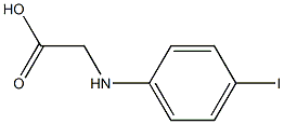 4-iodo-DL-phenylglycine Structure