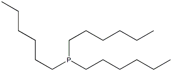Trihexylphosphine Structure