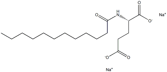 Disodium lauroyl glutamate Structure