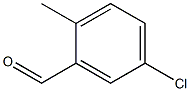 2-methyl-5-chlorobenzaldehyde 구조식 이미지