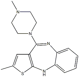 Olanzapine Impurity(ADP-2b) 구조식 이미지