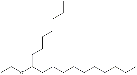 8-ethoxy-octadecane Structure