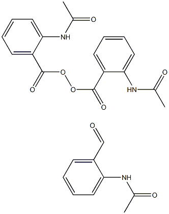 o-Acetamidobenzoic acid (2-Acetylamino Benzoic Acid) (N-Acetylanthranilic acid) Structure