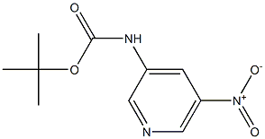 tert-butyl (5-nitropyridin-3-yl)carbamate Structure