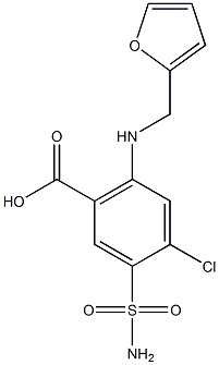 Furosemide Impurity 3 Structure