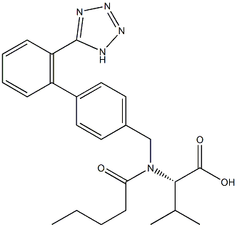 Valsartan Impurity 23 구조식 이미지