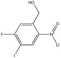 (5-Fluoro-4-iodo-2-nitro-phenyl)-methanol Structure